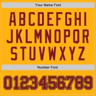 Baseball Gold Crimson-Schwarz Authentic Custom Jersey Baseball Gold Crimson-Schwarz Authentic Custom Jersey