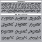 Custom Authentic Graues ärmelloses Baseball-Trikot Grau-Schwarz Custom Authentic Graues ärmelloses Baseball-Trikot Grau-Schwarz
