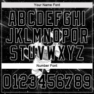 Cropped Women's Baseball Astronaut V-Neck Black Black-White Custom 3D Jersey