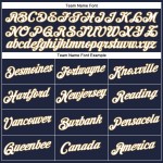 Beschnittenes Gold Custom Weiß-Old Baseball Navy Damen V-Ausschnitt Jersey Beschnittenes Gold Custom Weiß-Old Baseball Navy Damen V-Ausschnitt Jersey