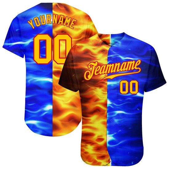 BBQ Rot Muster Funken Flamme 3D Design Jersey Authentische Brennenden Baseball Heiße Saison BBQ Rot Muster Funken Flamme 3D Design Jersey Authentische Brennenden Baseball Heiße Saison