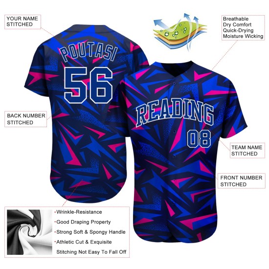 Muster-Design Authentische Jersey Custom Festival Musik 3D Baseball Muster-Design Authentische Jersey Custom Festival Musik 3D Baseball
