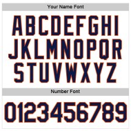 Kurzes Damen Baseball Navy-Orange Weiß Custom Jersey V-Ausschnitt Kurzes Damen Baseball Navy-Orange Weiß Custom Jersey V-Ausschnitt