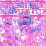 Jersey Custom Authentic Tie Dye Pink-Weiß 3D Baseball Jersey Custom Authentic Tie Dye Pink-Weiß 3D Baseball