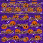 Jersey Kürbisse 3D Muster Custom Halloween Authentische Baseball