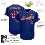 Crimson-City Royal Cream Custom Jersey Authentic Baseball