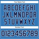 Custom Baseball Blau Marine-Weiß Authentic Powder Jersey Ärmellos